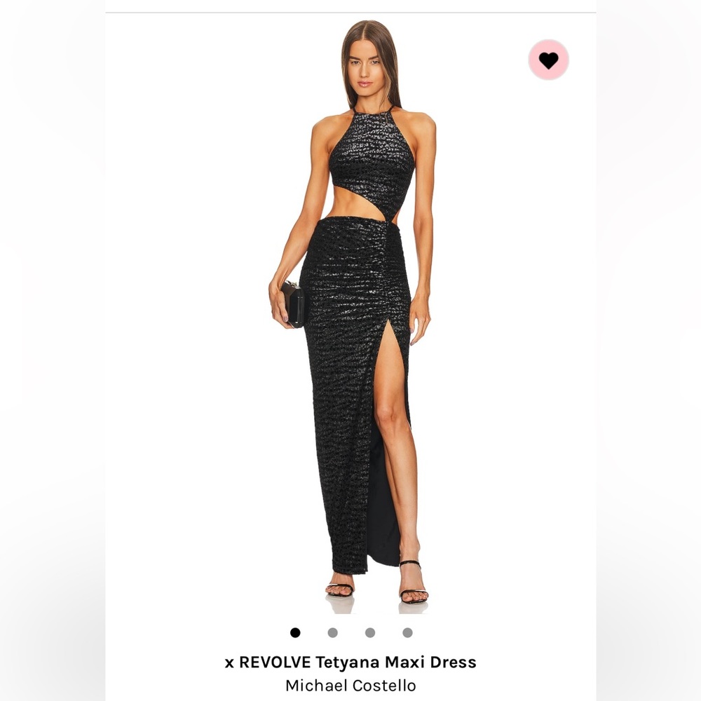 Gown - Maxi dress - Michael Costello Tatyana cut out dress